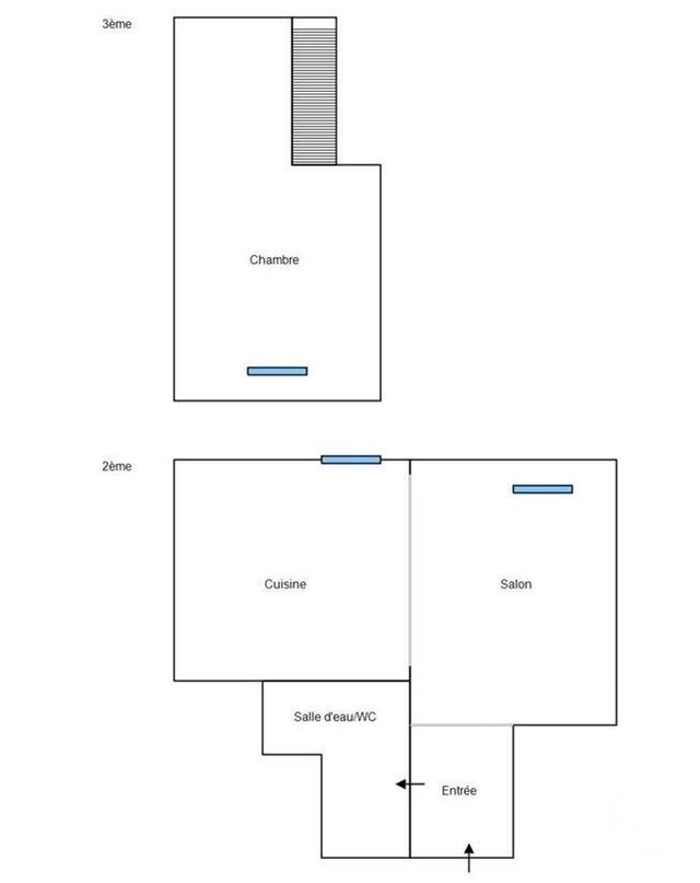 Appartement F2 à louer - 2 pièces - 35.91 m2 - VESOUL - 70 - FRANCHE-COMTE - Century 21 Gsm Immo