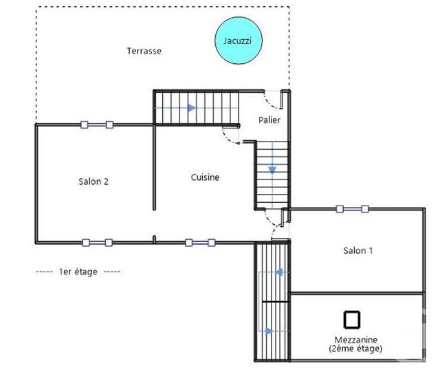 maison à louer - 4 pièces - 97.44 m2 - ECHENOZ LA MELINE - 70 - FRANCHE-COMTE - Century 21 Gsm Immo